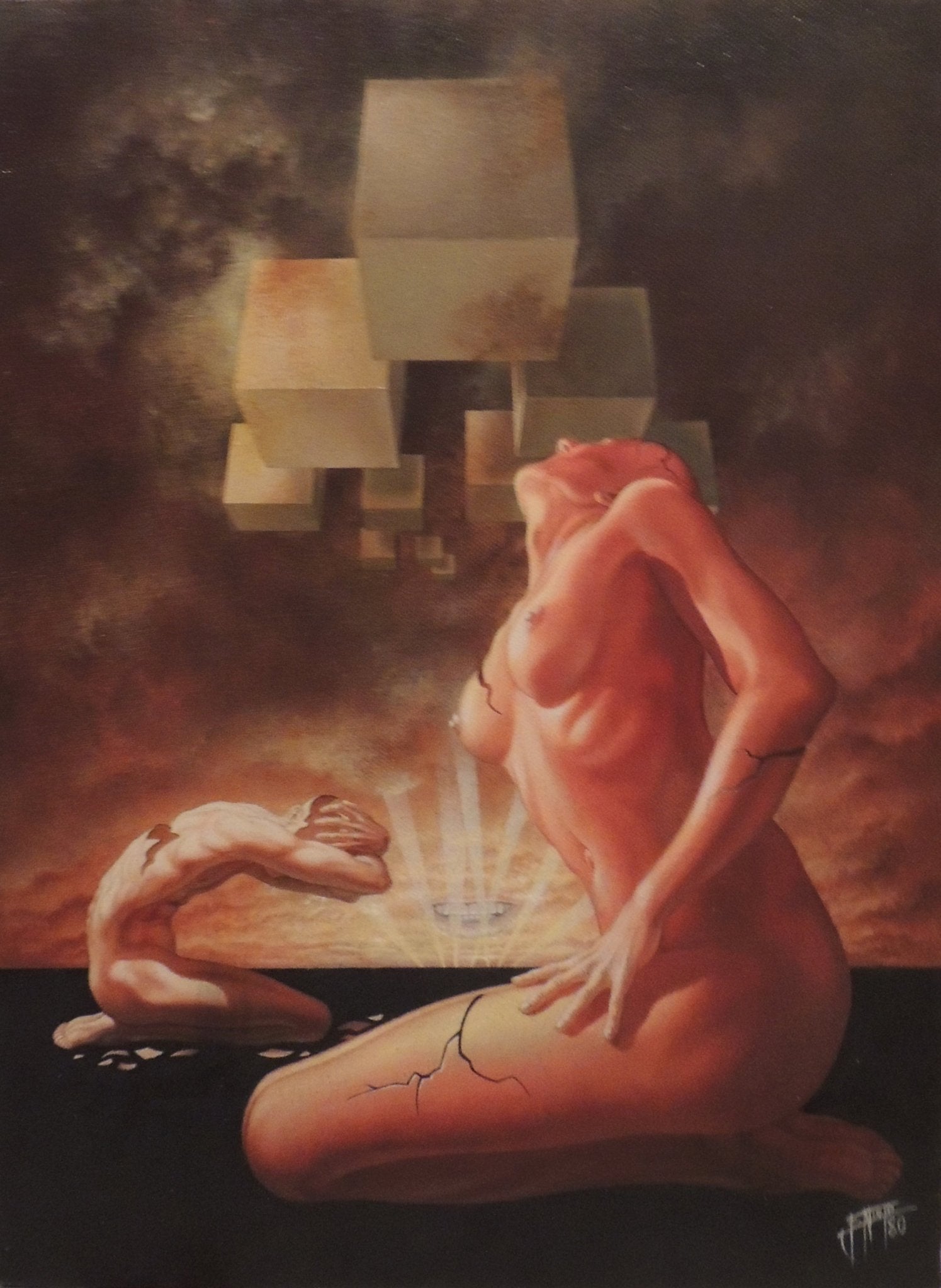 cuadro original de vendor Enrique Nieto - Encorches arte contemporáneo en Gaudifond