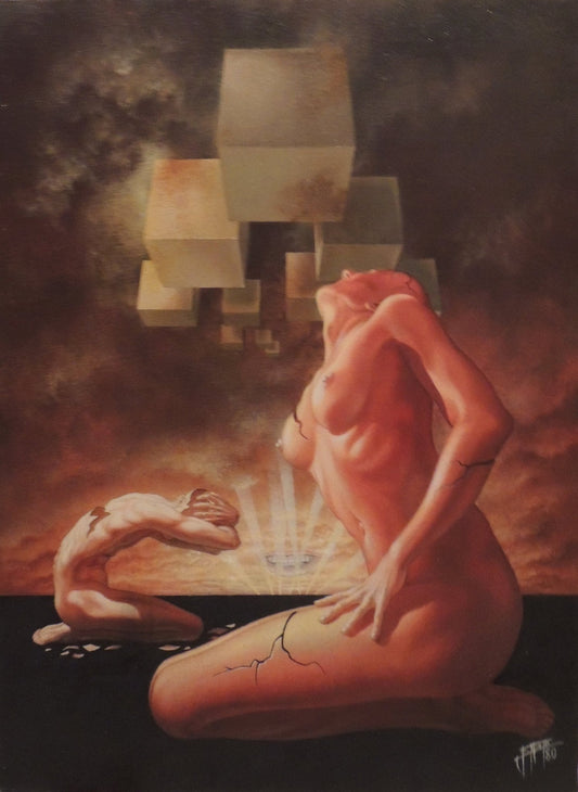 cuadro original de vendor Enrique Nieto - Encorches arte contemporáneo en Gaudifond