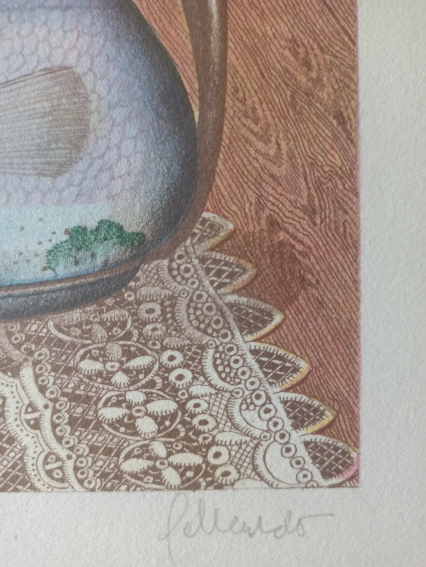 cuadro original de vendor Gervasio Gallardo - Jarrón de flores arte contemporáneo en Gaudifond