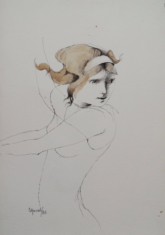 cuadro original de vendor Glauco Capozzoli - Estudio deportes arte contemporáneo en Gaudifond