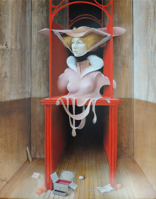 Glauco Capozzoli - Figura con tres naranjas