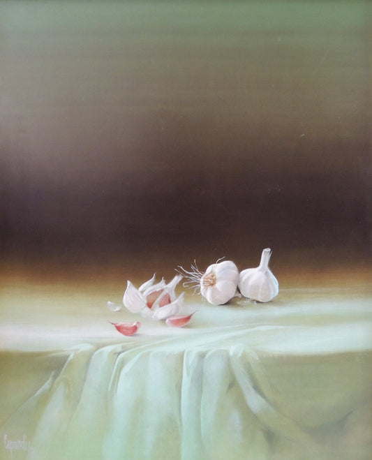 cuadro original de vendor Glauco Capozzoli - Los ajos arte contemporáneo en Gaudifond