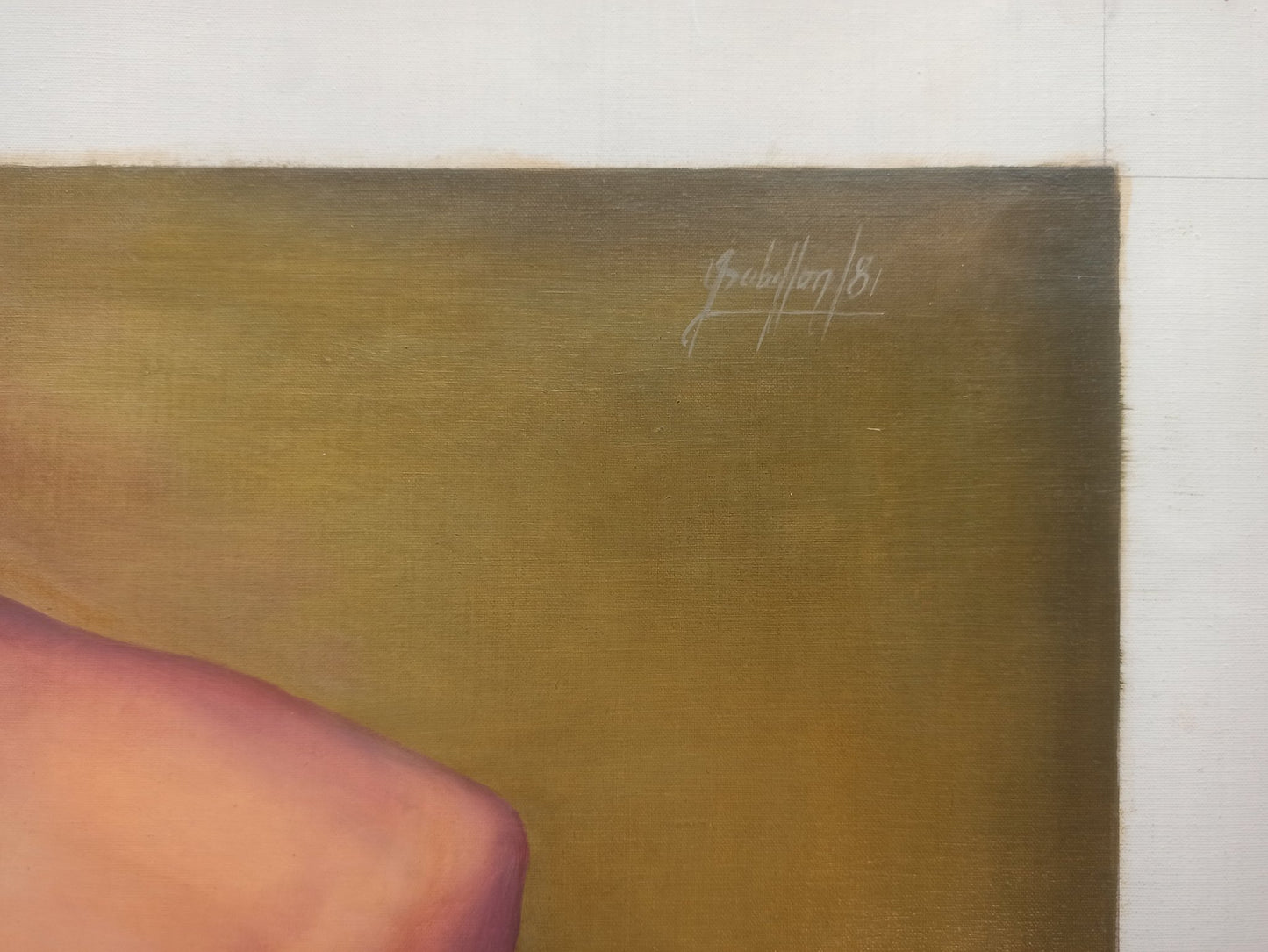 cuadro original de vendor Gregorio Sabillón - El Cardenal arte contemporáneo en Gaudifond