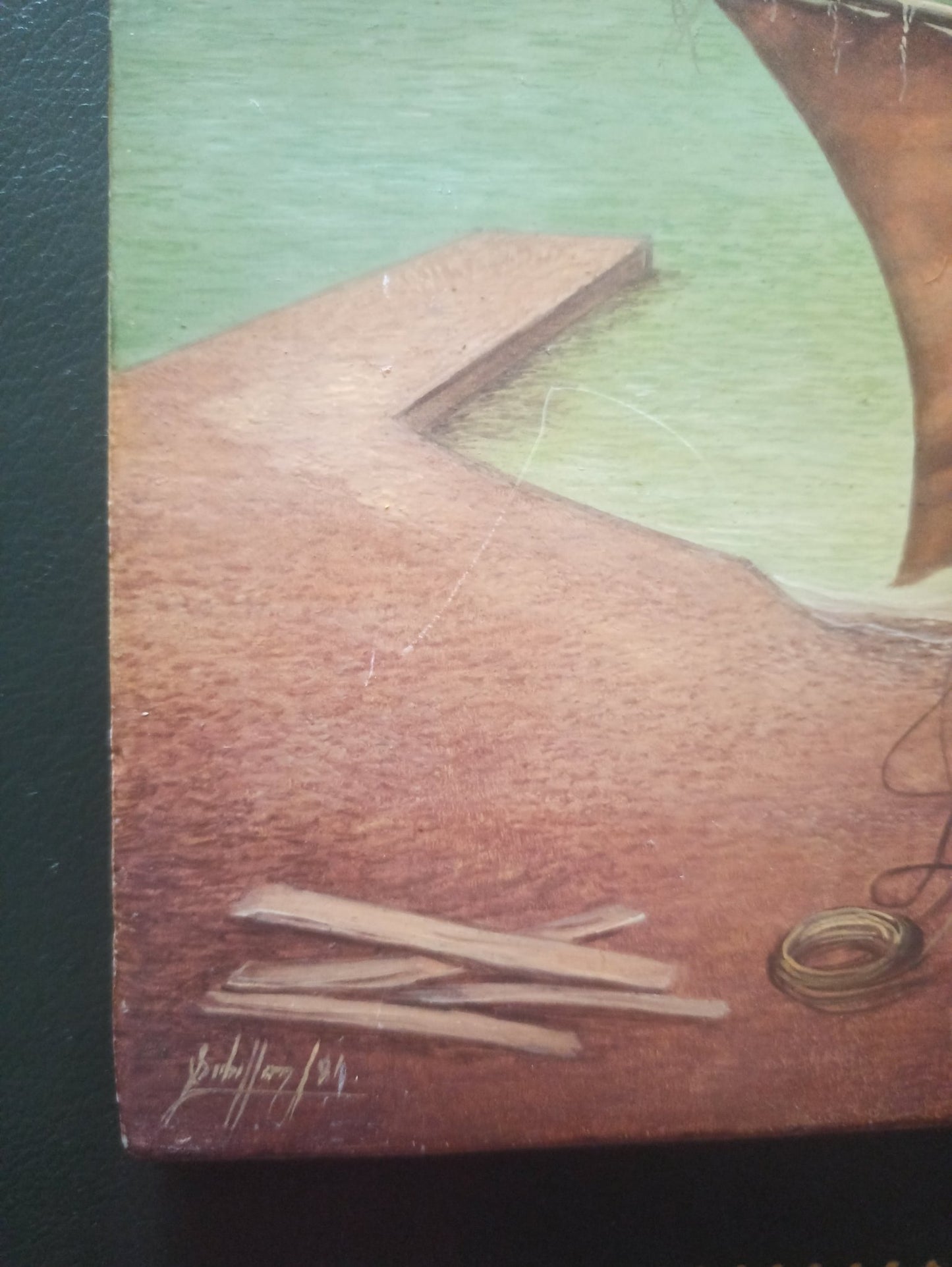 cuadro original de vendor Gregorio Sabillón - Paisaje marino arte contemporáneo en Gaudifond