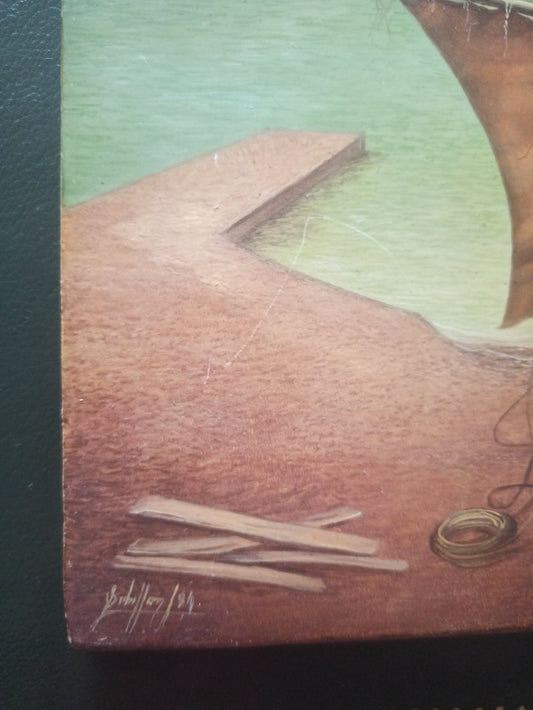 cuadro original de vendor Gregorio Sabillón - Paisaje marino arte contemporáneo en Gaudifond