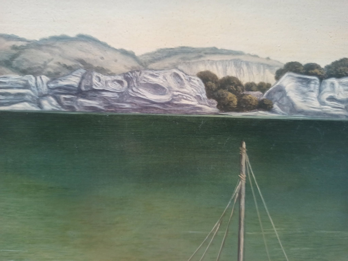 cuadro original de vendor Gregorio Sabillón - Paisaje marino arte contemporáneo en Gaudifond