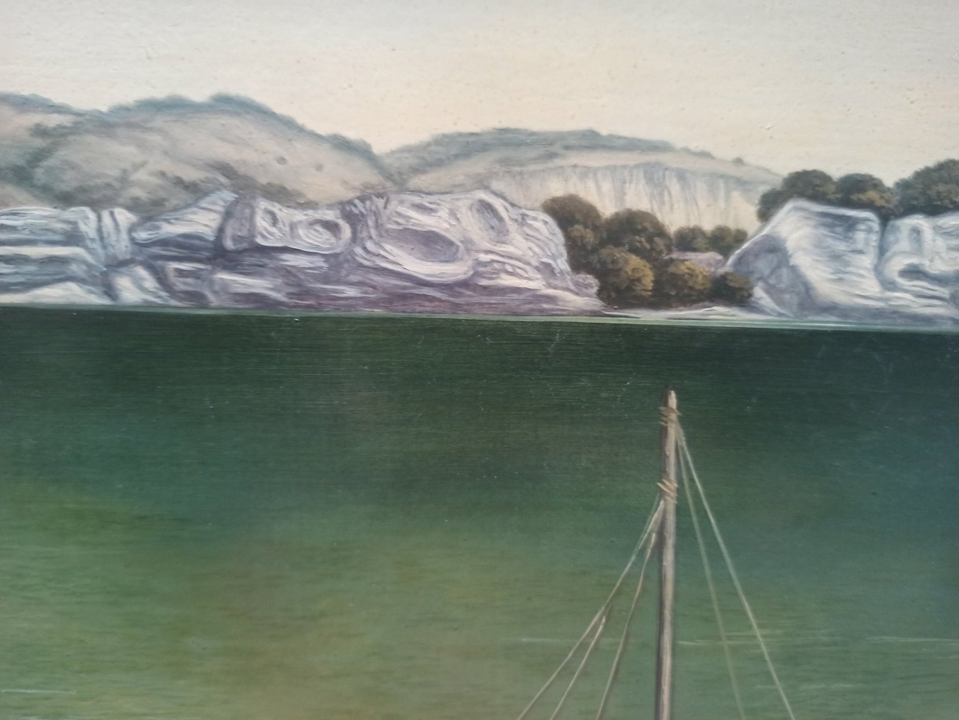 cuadro original de vendor Gregorio Sabillón - Paisaje marino arte contemporáneo en Gaudifond