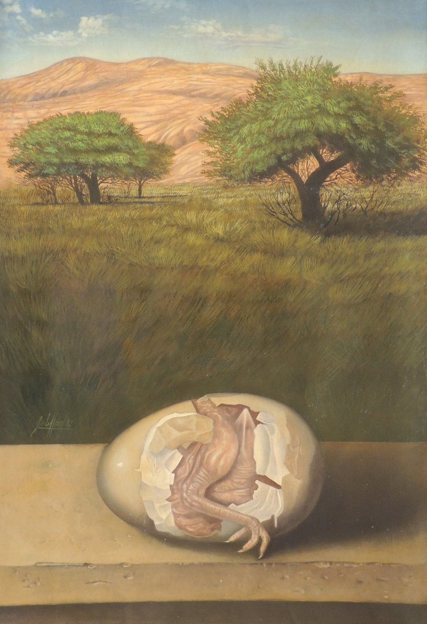cuadro original de vendor Gregorio Sabillón - Principio II arte contemporáneo en Gaudifond
