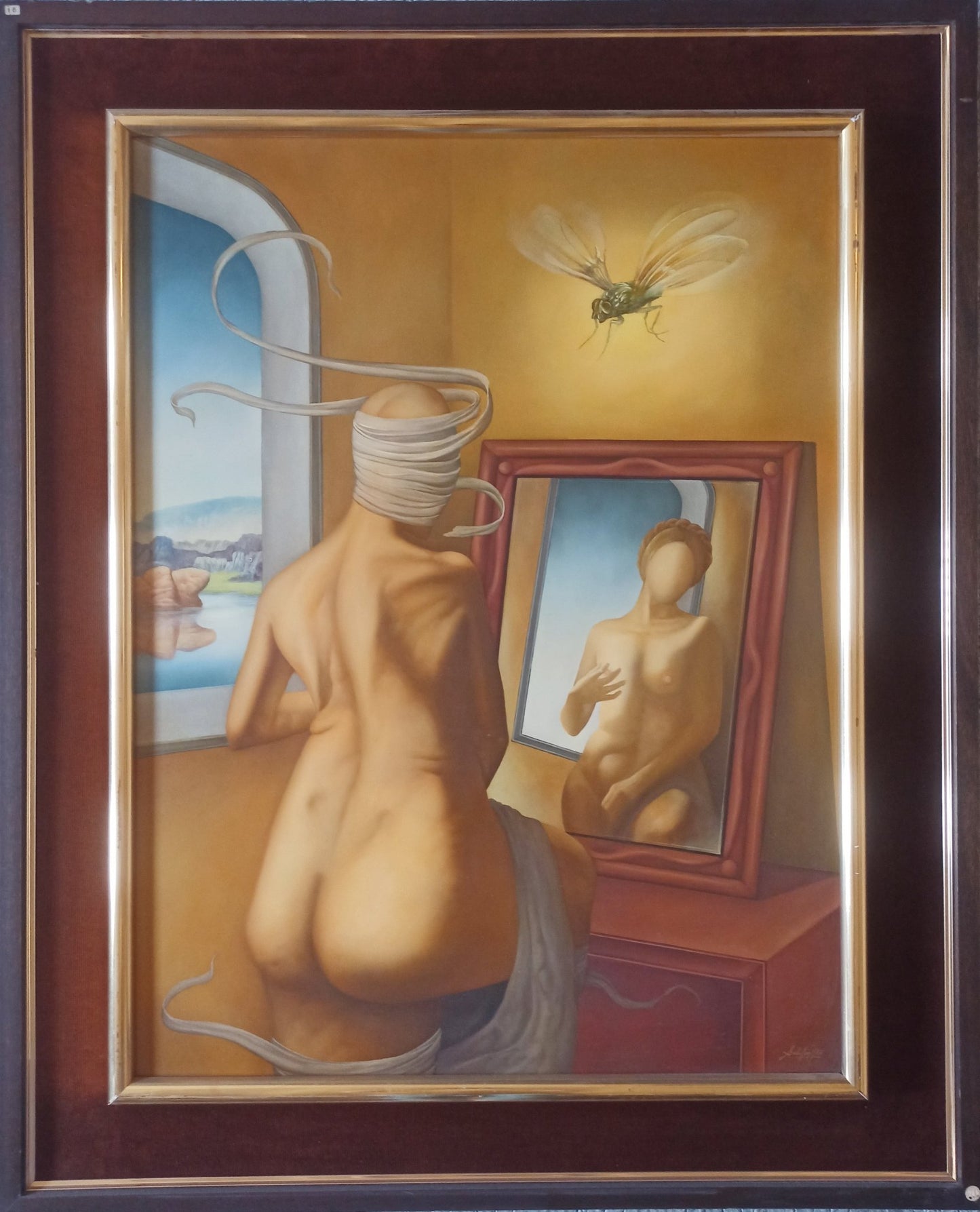 cuadro original de vendor Gregorio Sabillón - Reencuentro arte contemporáneo en Gaudifond