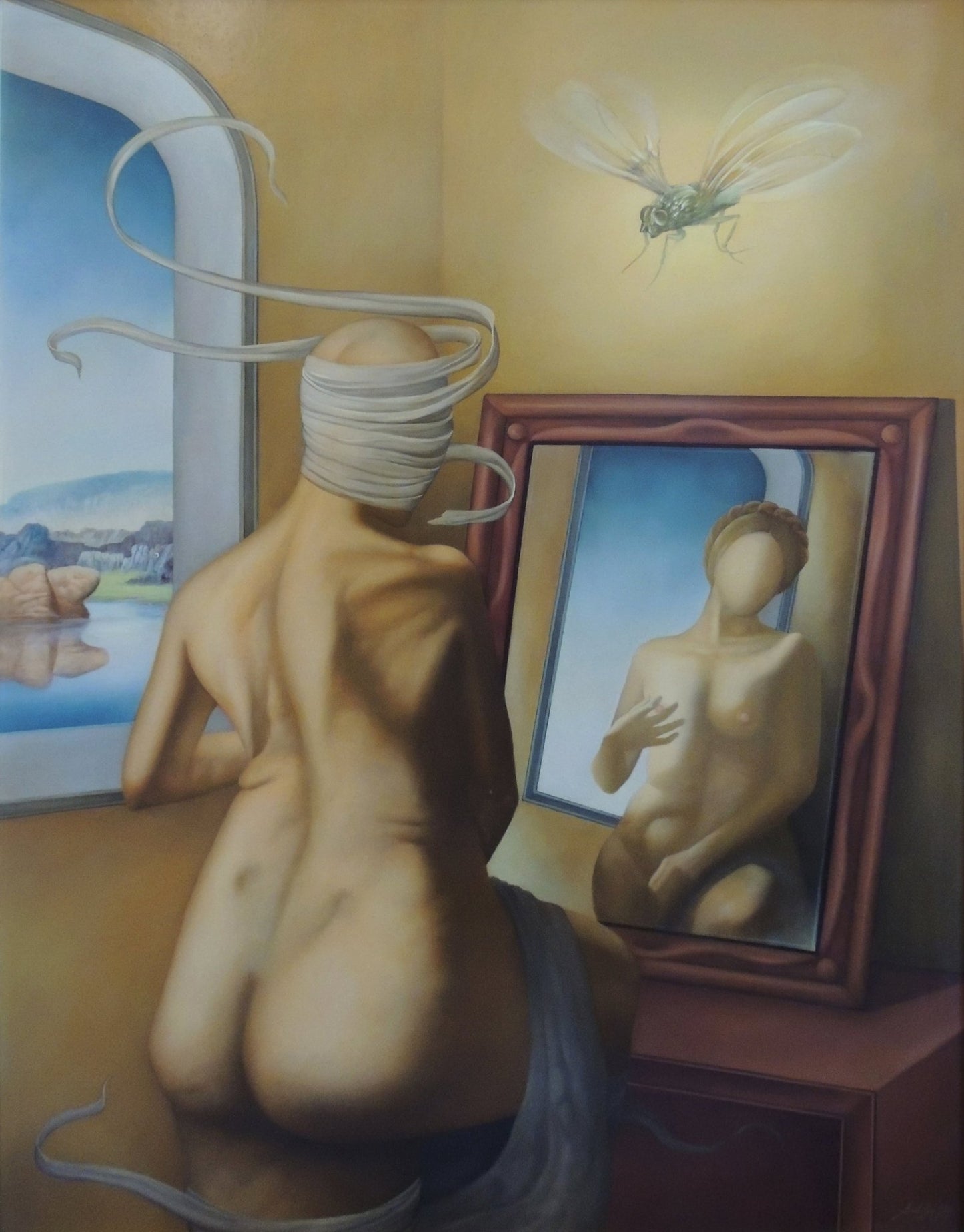 cuadro original de vendor Gregorio Sabillón - Reencuentro arte contemporáneo en Gaudifond