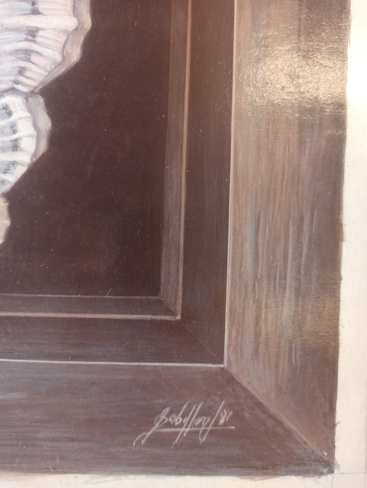 cuadro original de vendor Gregorio Sabillón - Retrato de caracol arte contemporáneo en Gaudifond