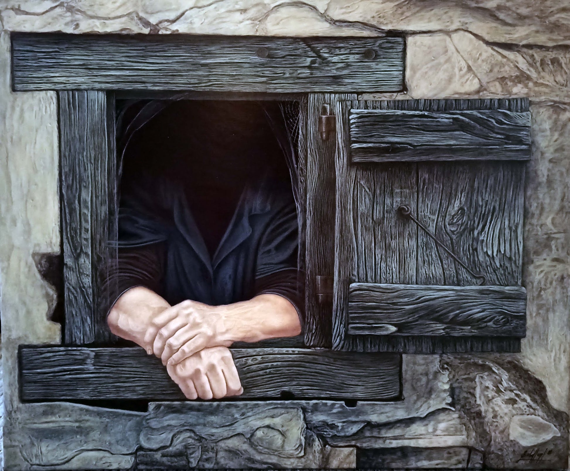 cuadro original de vendor Gregorio Sabillón - Ventana arte contemporáneo en Gaudifond