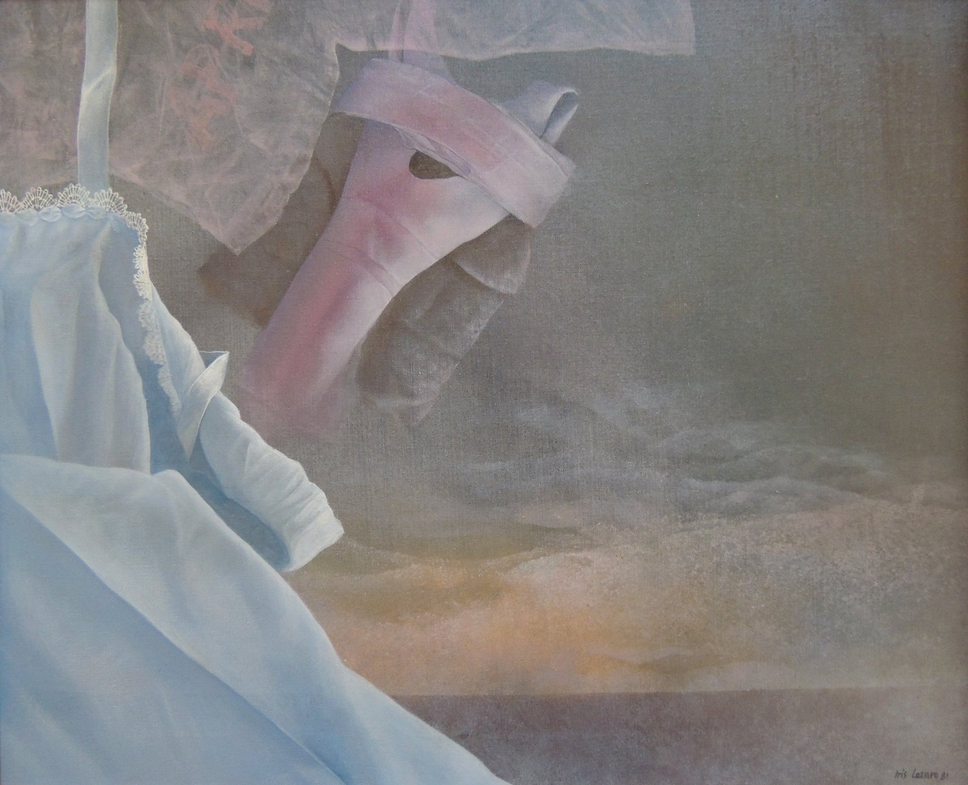 Iris Lázaro Camisas pintura surrealista contemporánea
