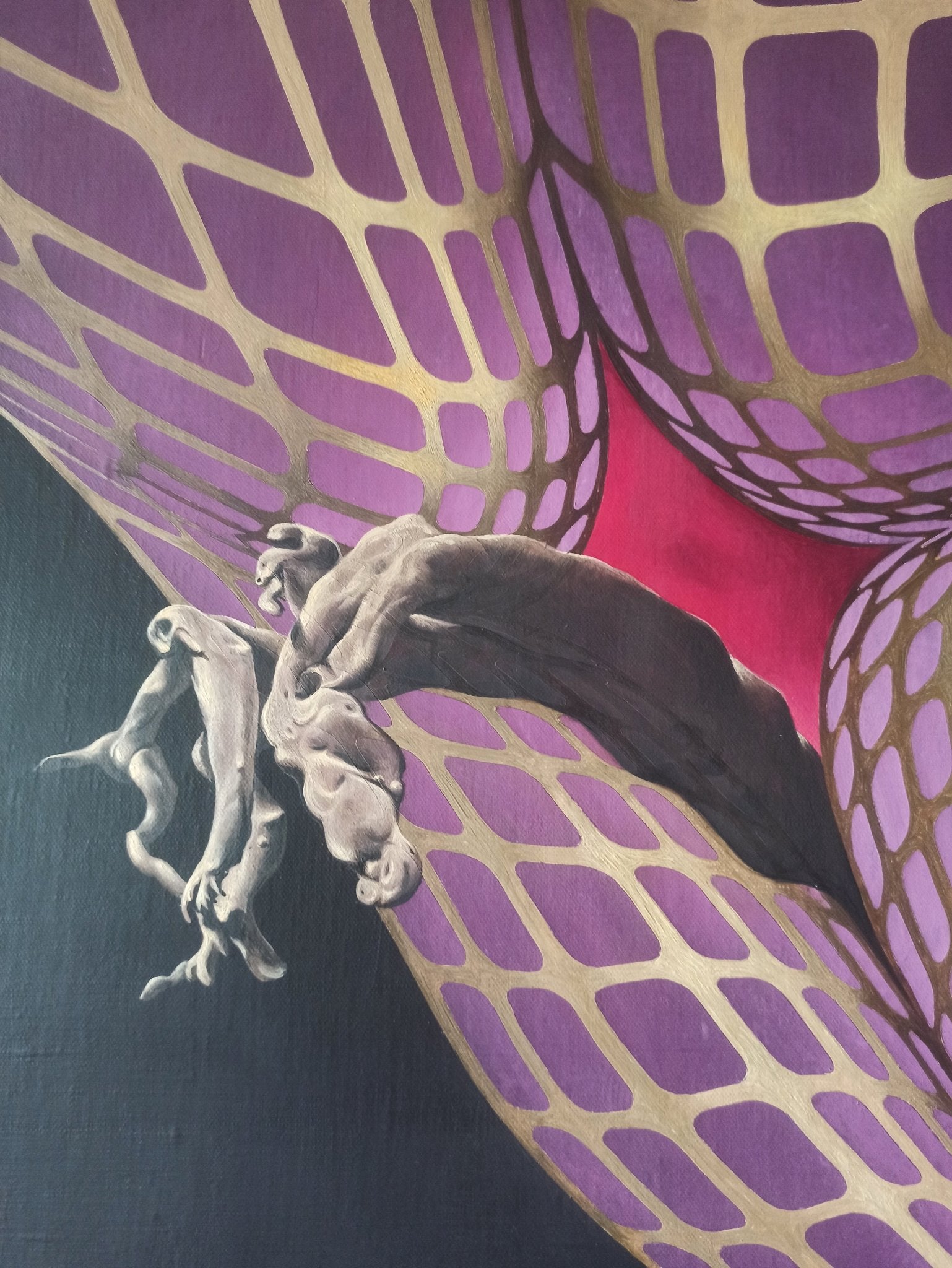 cuadro original de vendor Jan Van Der Loo - Hallucination arte contemporáneo en Gaudifond