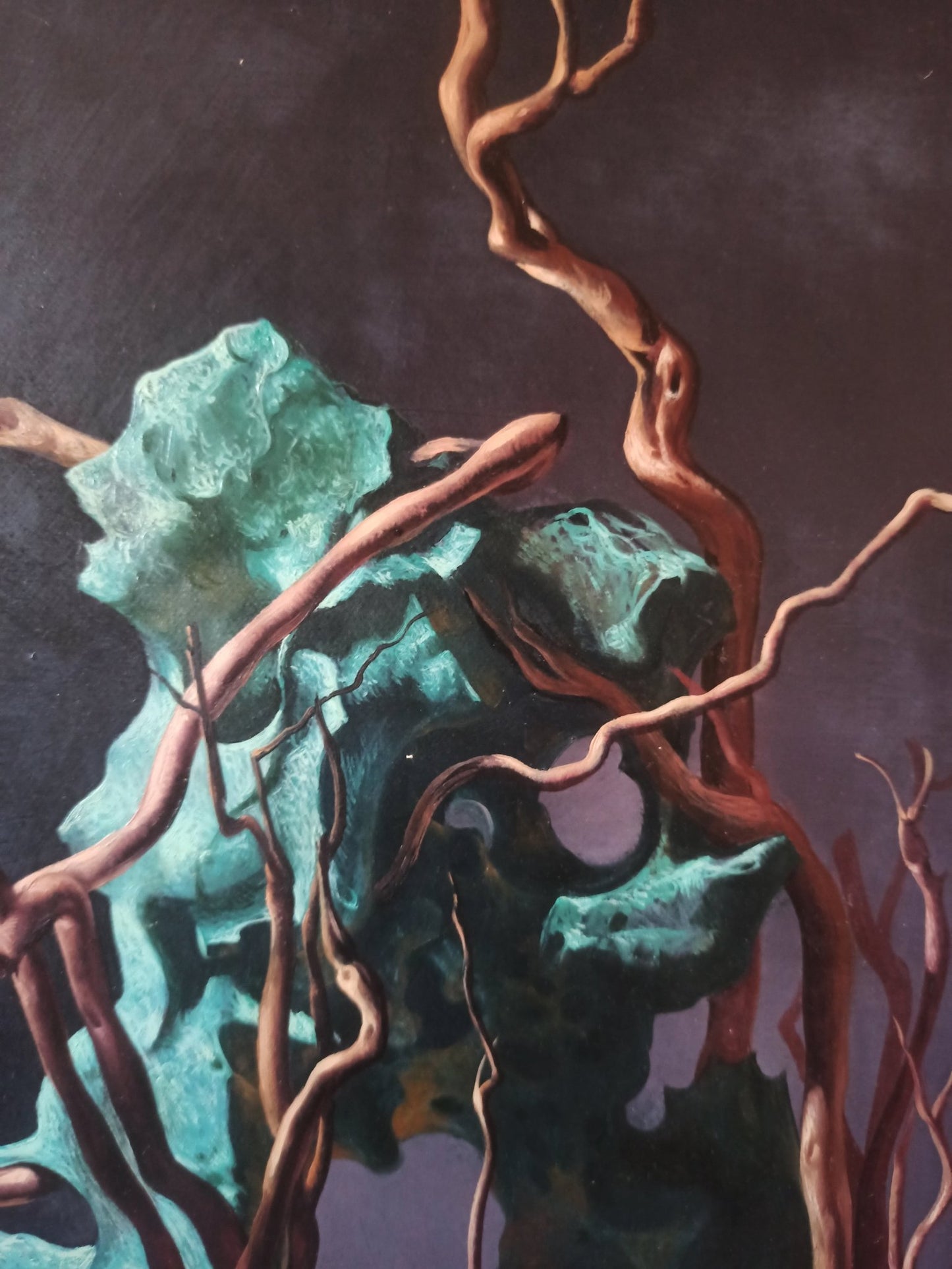 cuadro original de vendor Jan Van Der Loo - La prison de Neptune arte contemporáneo en Gaudifond