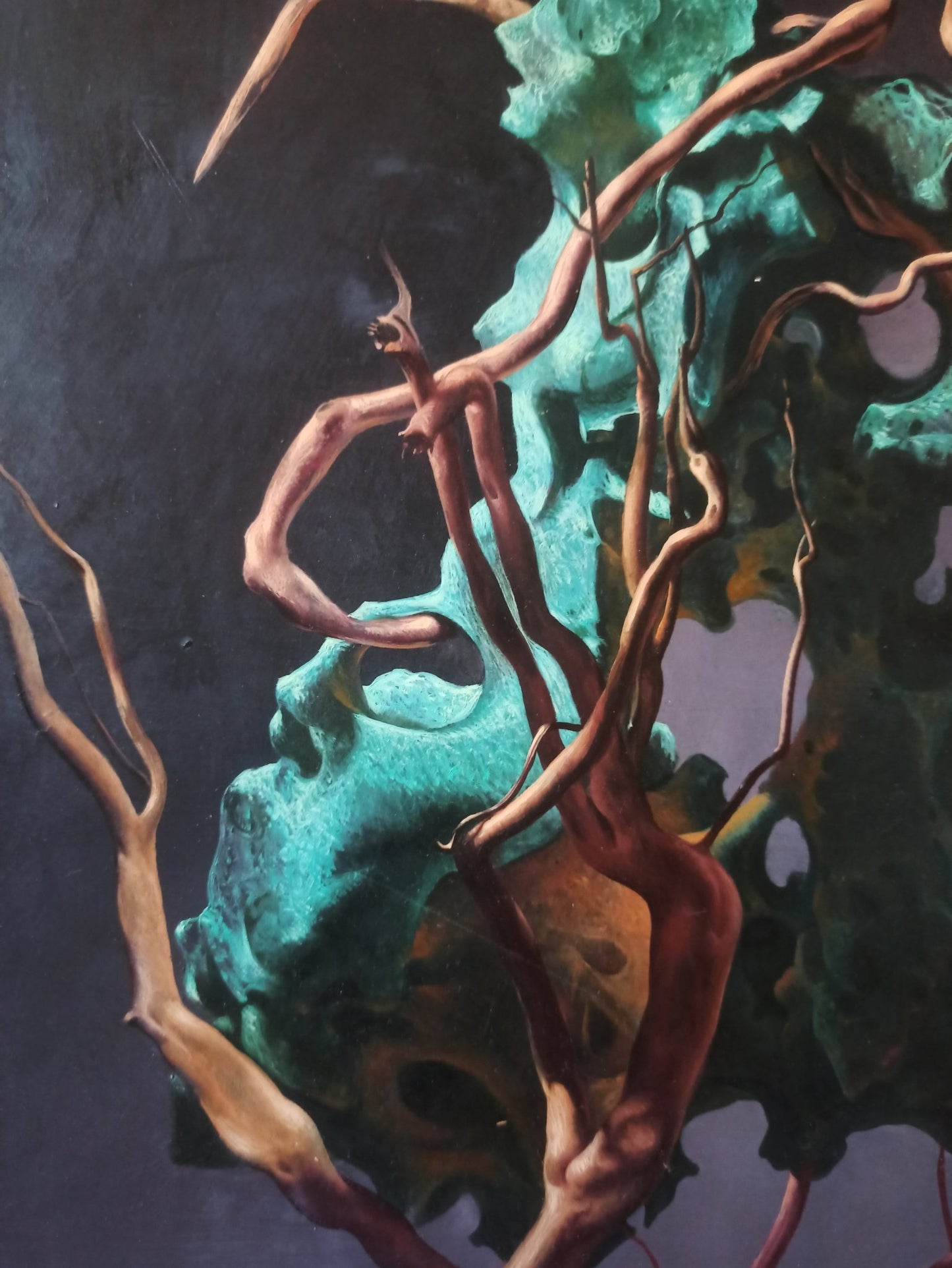 cuadro original de vendor Jan Van Der Loo - La prison de Neptune arte contemporáneo en Gaudifond