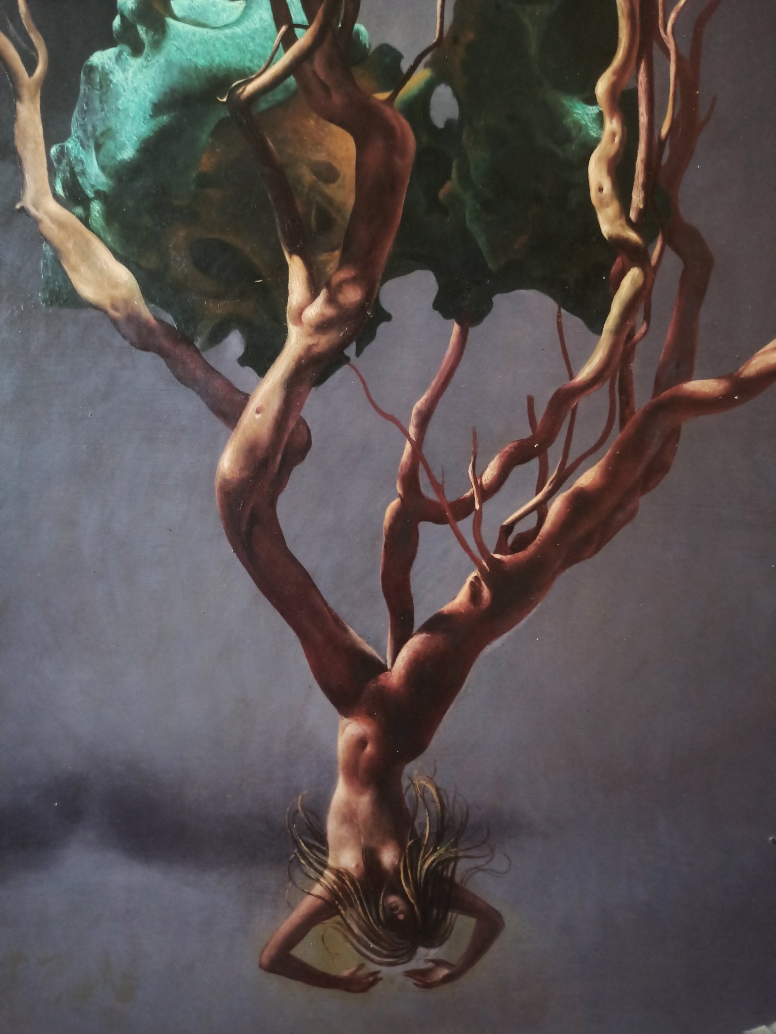 cuadro original de vendor Jan Van Der Loo - La prison de Neptune arte contemporáneo en Gaudifond