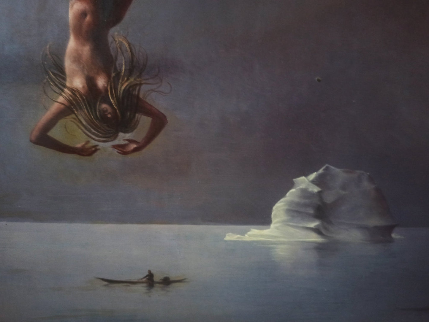 cuadro original de vendor Jan Van Der Loo - La prison de Neptune arte contemporáneo en Gaudifond