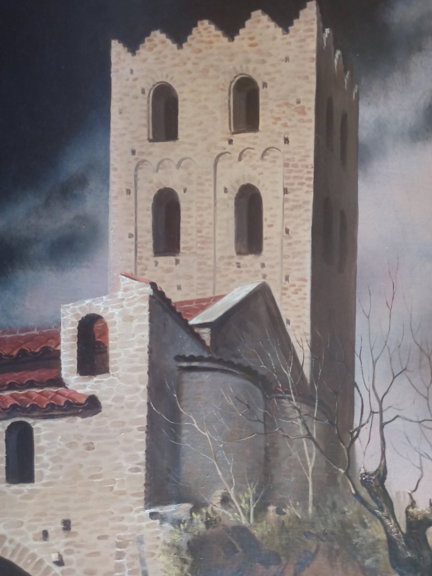 cuadro original de vendor Jan Van Der Loo - La tunique rouge arte contemporáneo en Gaudifond