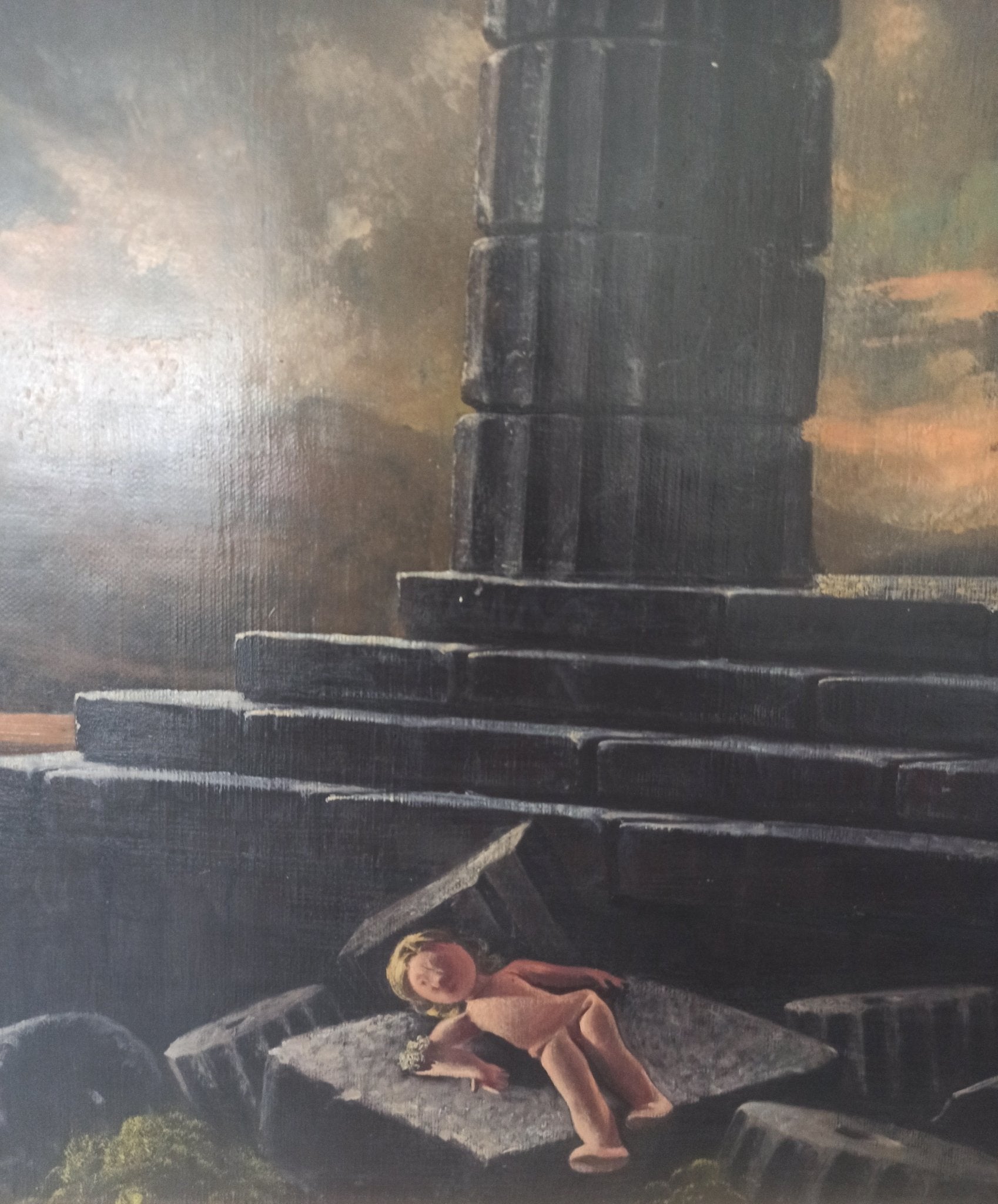 cuadro original de vendor Jan Van Der Loo - Le grand dieu Pan arte contemporáneo en Gaudifond