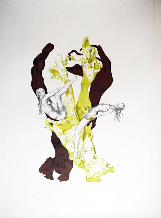 cuadro original de vendor Jan Van Der Loo - Magdamcon arte contemporáneo en Gaudifond