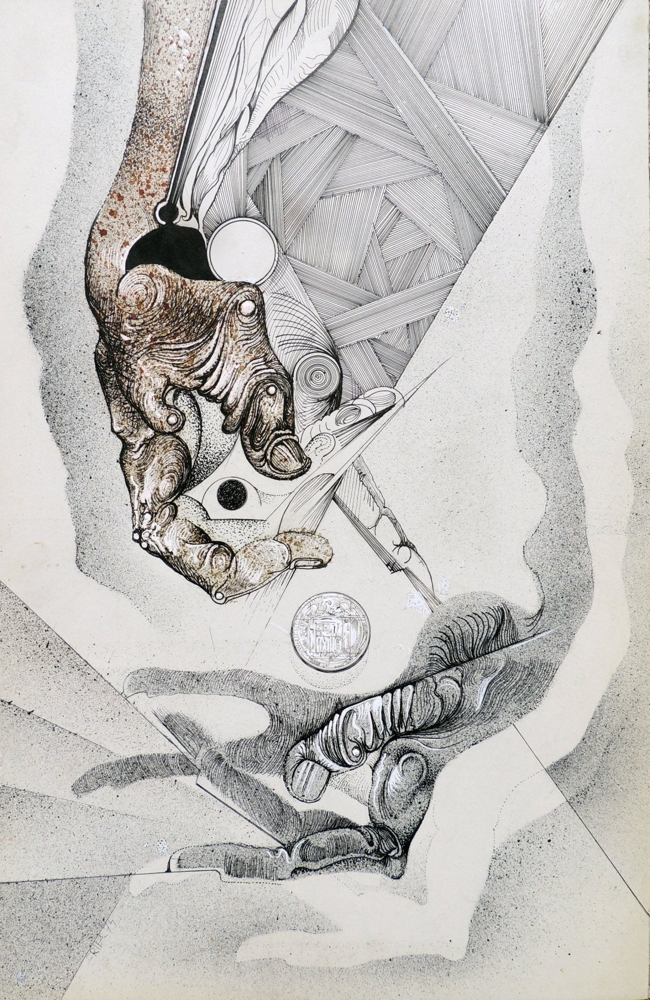 cuadro original de vendor Joan Rifà - Inflació arte contemporáneo en Gaudifond