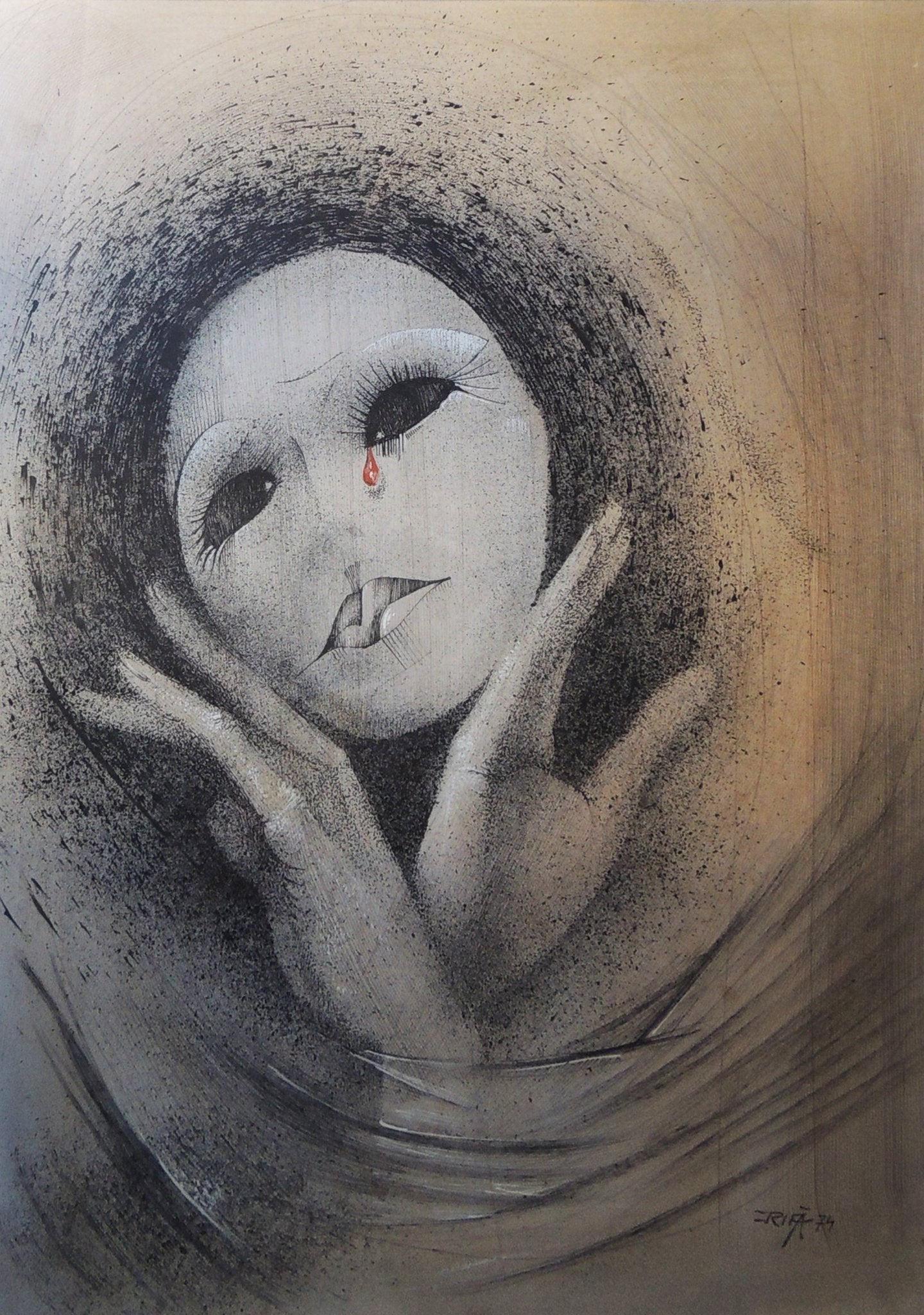 cuadro original de vendor Joan Rifà - Pena i Frivolitat arte contemporáneo en Gaudifond