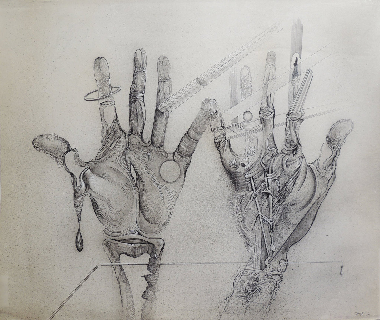 cuadro original de vendor Joan Rifà - Suite Erótica 2 arte contemporáneo en Gaudifond