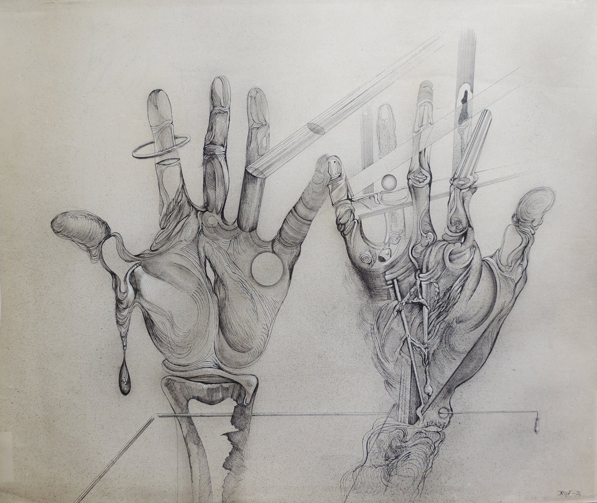 cuadro original de vendor Joan Rifà - Suite Erótica 2 arte contemporáneo en Gaudifond
