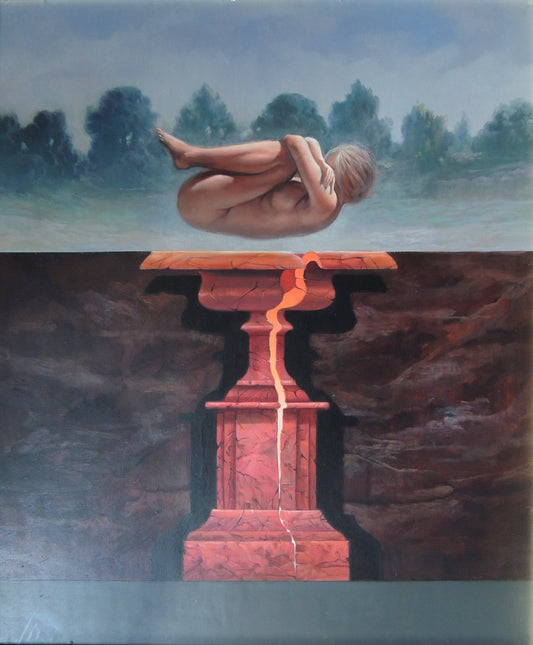 José Marí Llobet - Columna y desnudo
