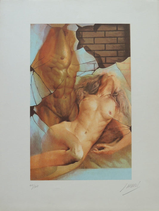 cuadro original de vendor José Marí Llobet - Espejo roto arte contemporáneo en Gaudifond