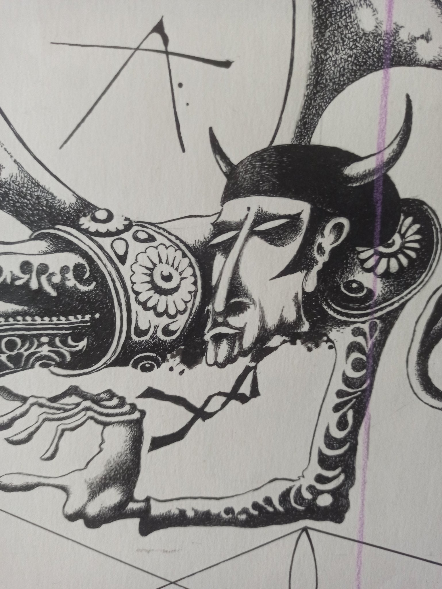 cuadro original de vendor Josep Maria Rovira - Brull - Aproximació a la fist de España arte contemporáneo en Gaudifond