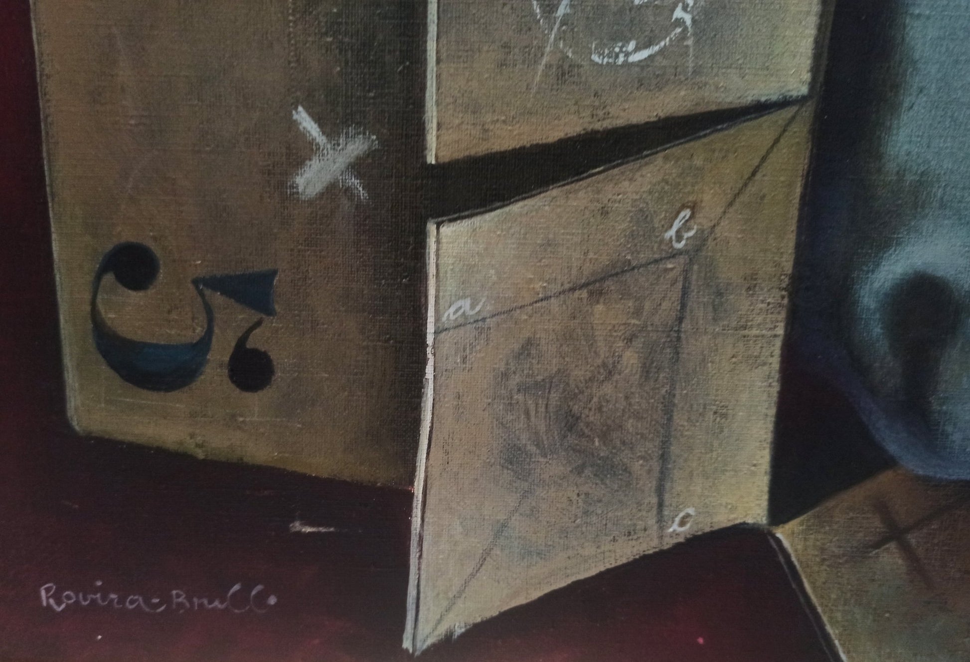 cuadro original de vendor Josep Maria Rovira Brull - Circunstancia Ibérica II arte contemporáneo en Gaudifond