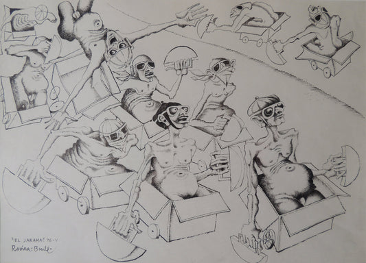 cuadro original de vendor Josep Maria Rovira - Brull - El Jarama arte contemporáneo en Gaudifond
