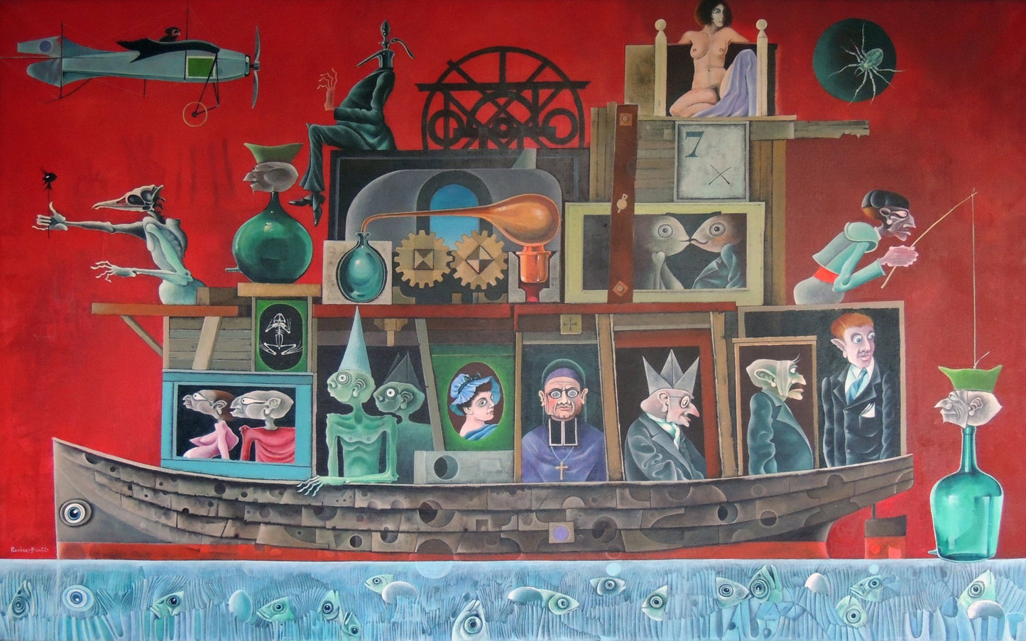 Josep Maria Rovira-Brull - En un barco