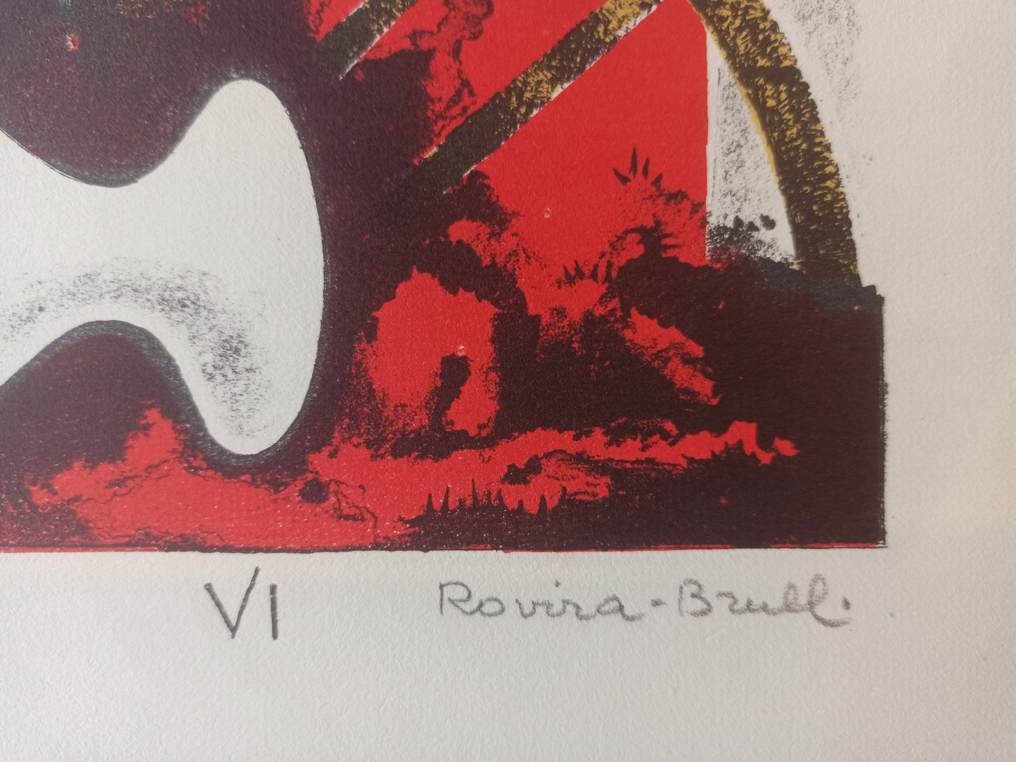 cuadro original de vendor Josep Maria Rovira - Brull - Hamlet arte contemporáneo en Gaudifond