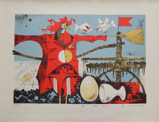 cuadro original de vendor Josep Maria Rovira - Brull - Hamlet arte contemporáneo en Gaudifond