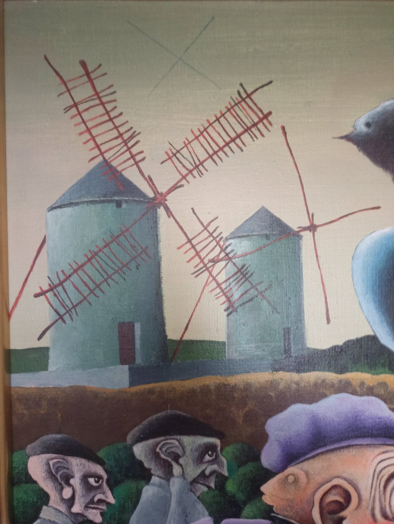 cuadro original de vendor Josep Maria Rovira - Brull - La poma ensucrada arte contemporáneo en Gaudifond