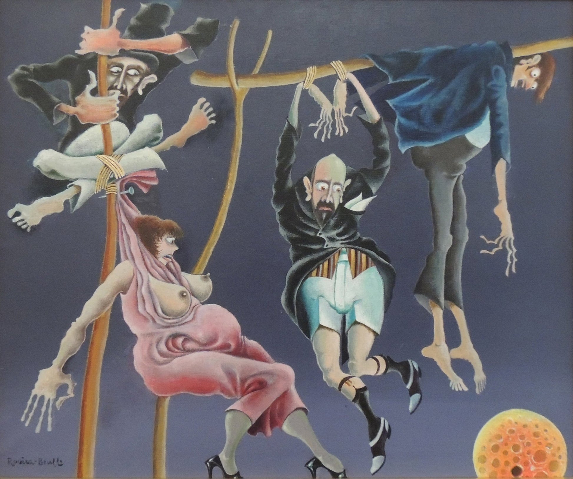 cuadro original de vendor Josep Maria Rovira - Brull - Se hace saber arte contemporáneo en Gaudifond