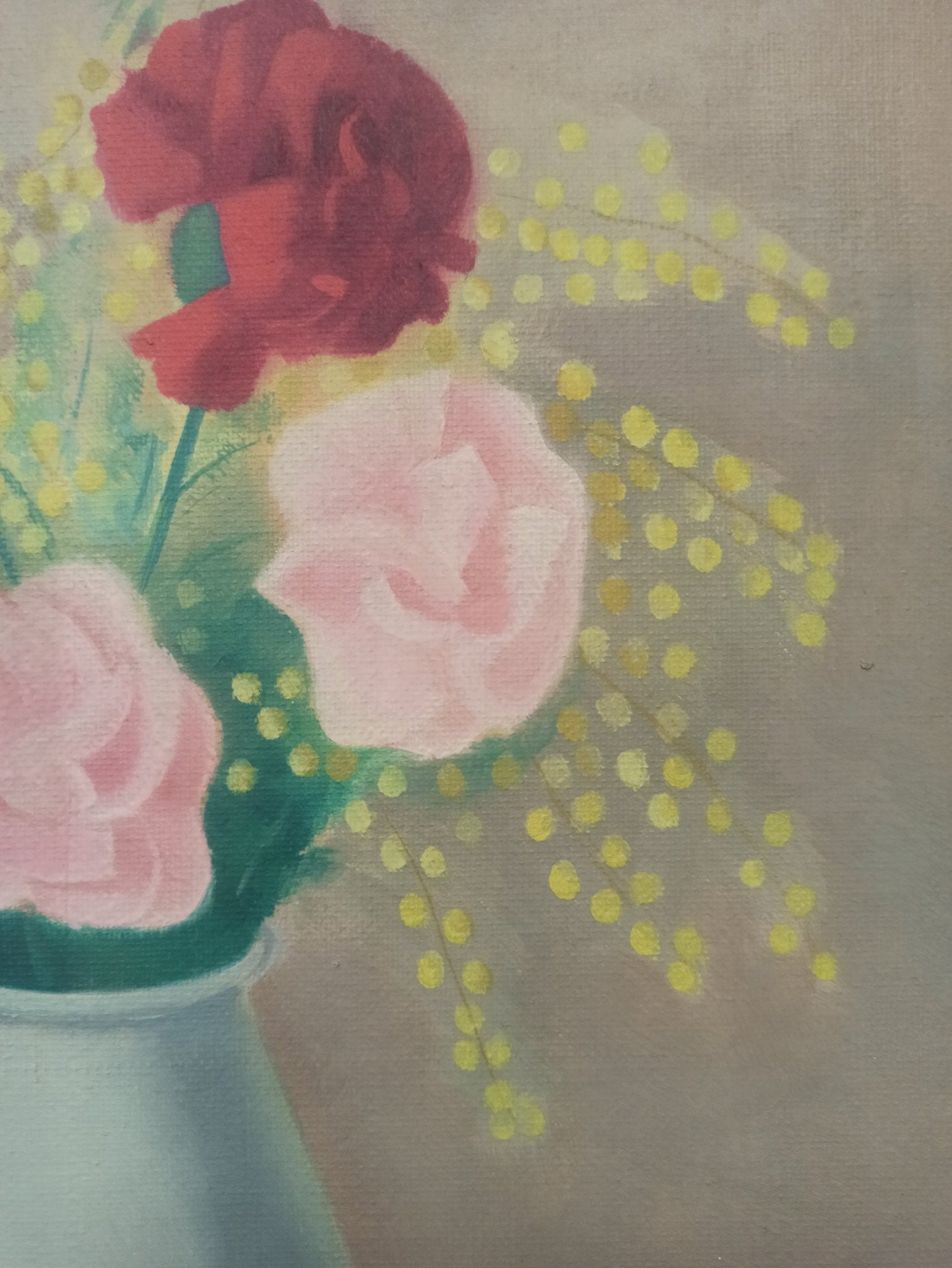 cuadro original de vendor Juan Navarro Ramón - Flores arte contemporáneo en Gaudifond