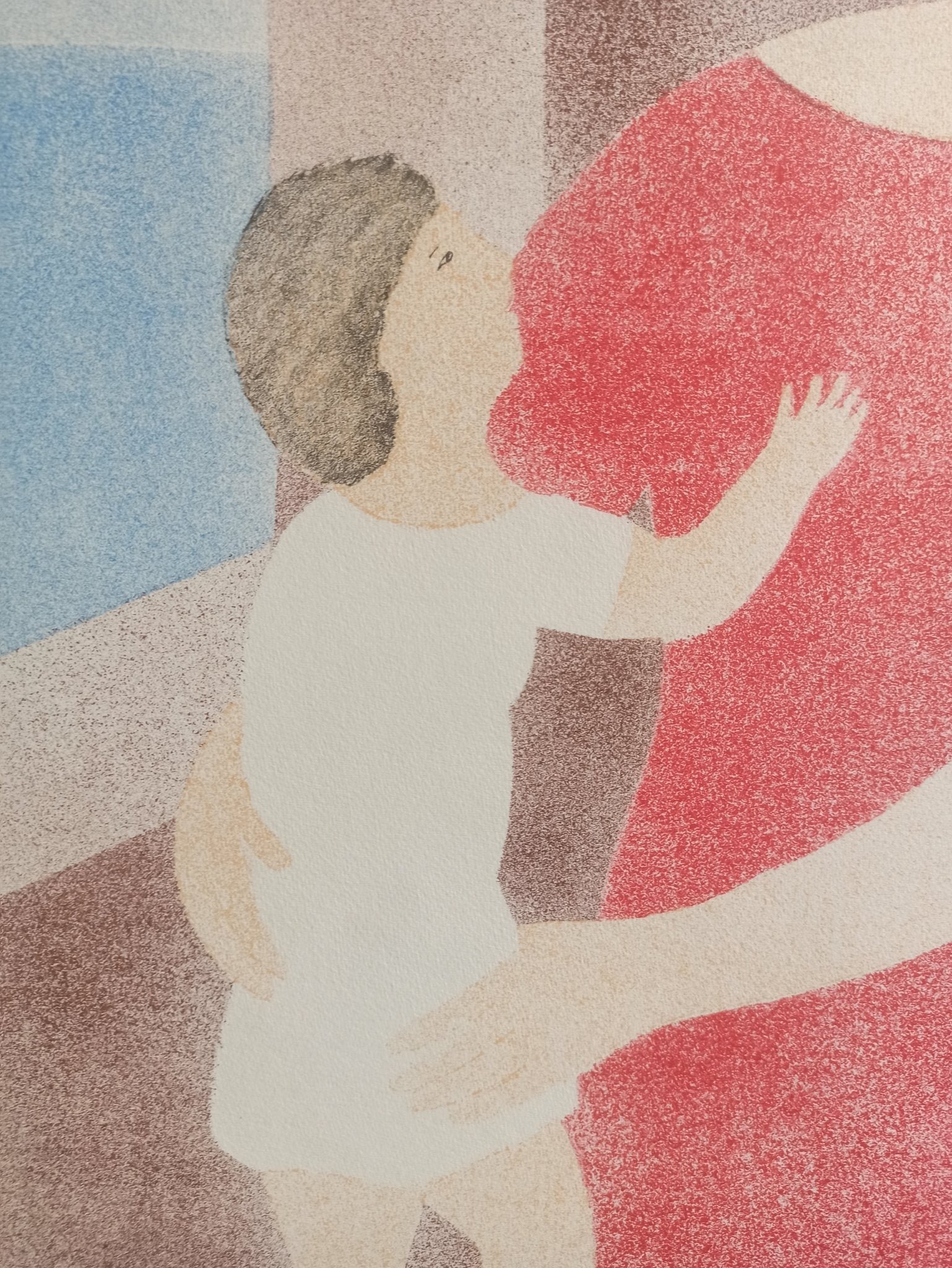 cuadro original de vendor Juan Navarro Ramón - Maternidad arte contemporáneo en Gaudifond