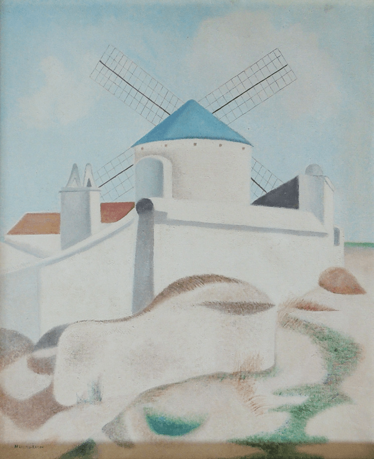 cuadro original de vendor Juan Navarro Ramón - Paisaje Manchego arte contemporáneo en Gaudifond