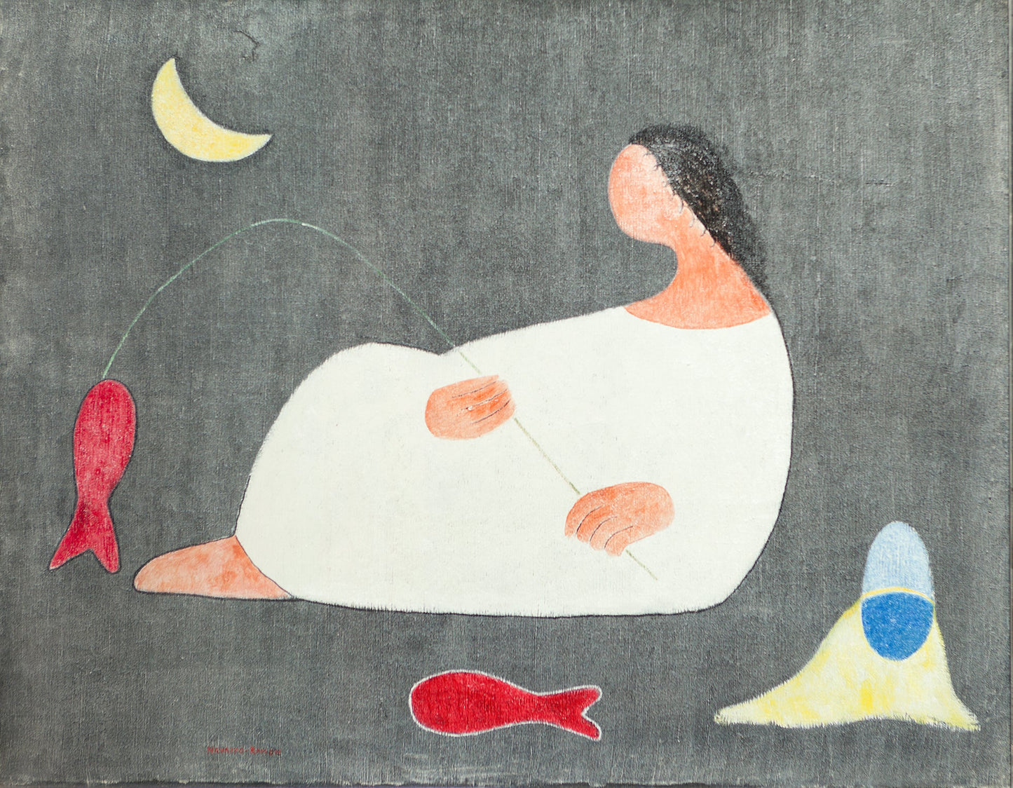 cuadro original de vendor Juan Navarro Ramón - Pescadera arte contemporáneo en Gaudifond