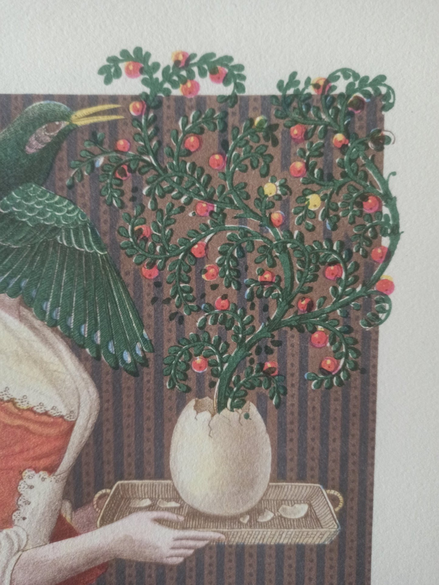 cuadro original de vendor Lote de dos obras: Gervasio Gallardo - Camarera y Jarrón de flores arte contemporáneo en Gaudifond