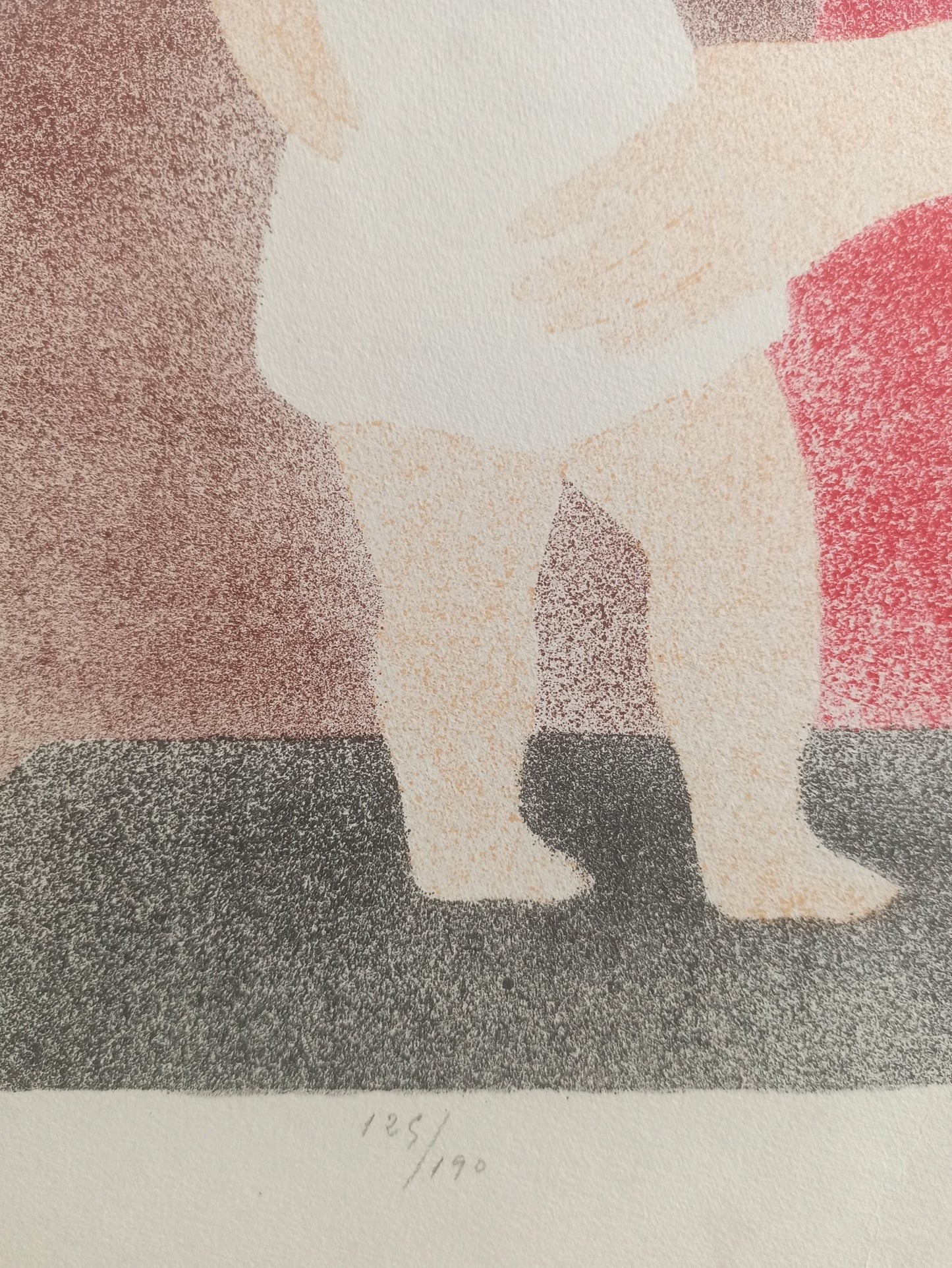 cuadro original de vendor Lote de dos obras: Juan Navarro Ramón - Maternidad y La espera arte contemporáneo en Gaudifond