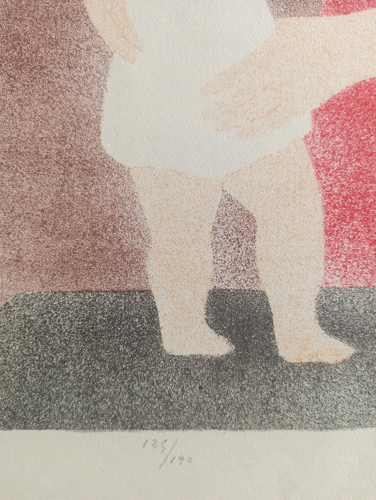 cuadro original de vendor Lote de dos obras: Juan Navarro Ramón - Maternidad y La espera arte contemporáneo en Gaudifond