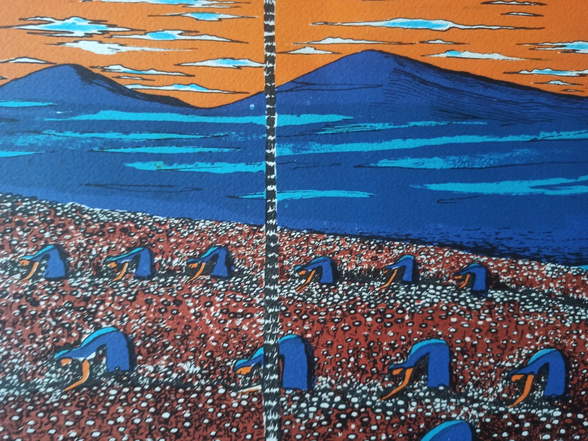 cuadro original de vendor Manuel Carmona - Algodoneras arte contemporáneo en Gaudifond