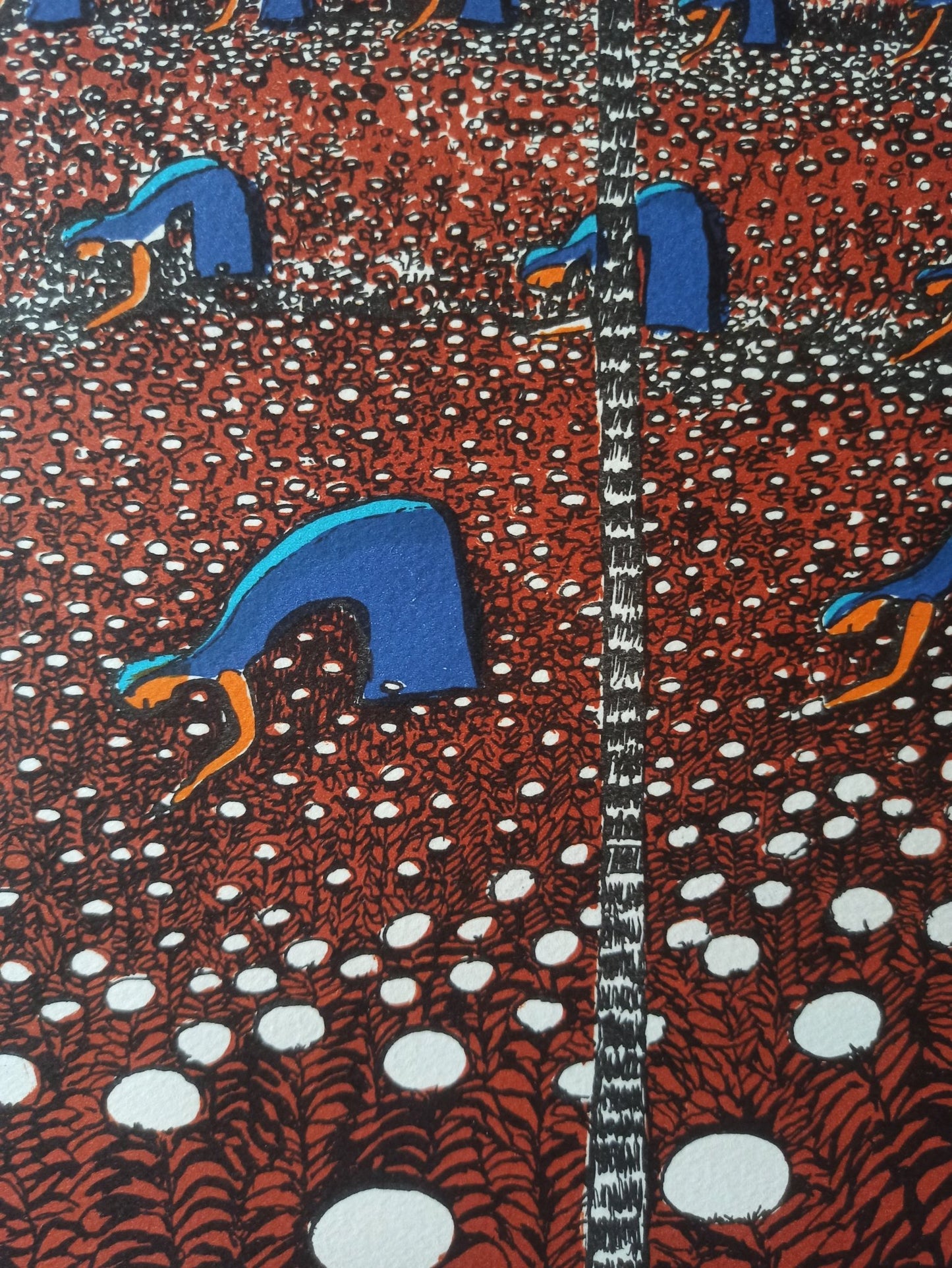 cuadro original de vendor Manuel Carmona - Algodoneras arte contemporáneo en Gaudifond