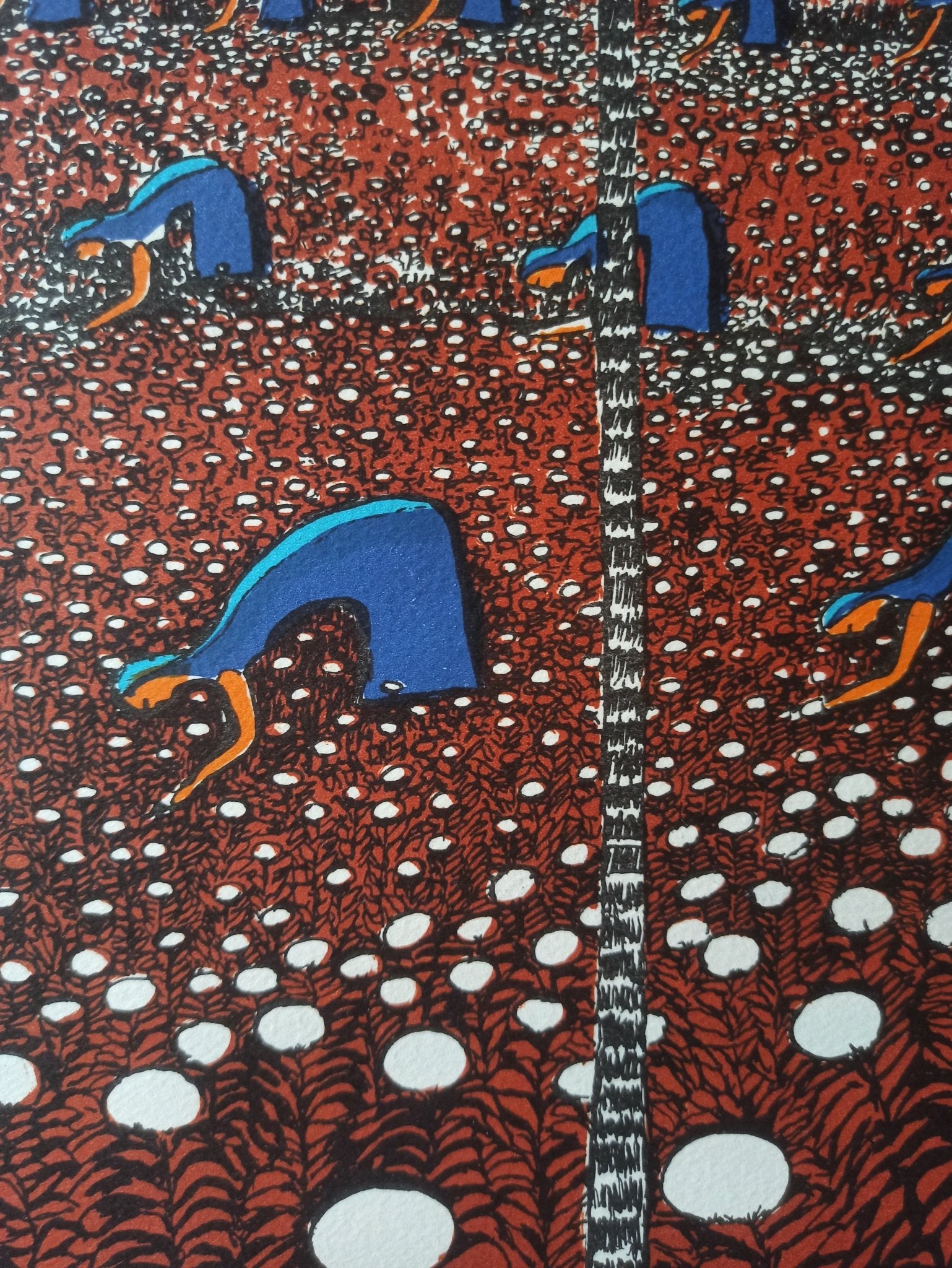cuadro original de vendor Manuel Carmona - Algodoneras arte contemporáneo en Gaudifond