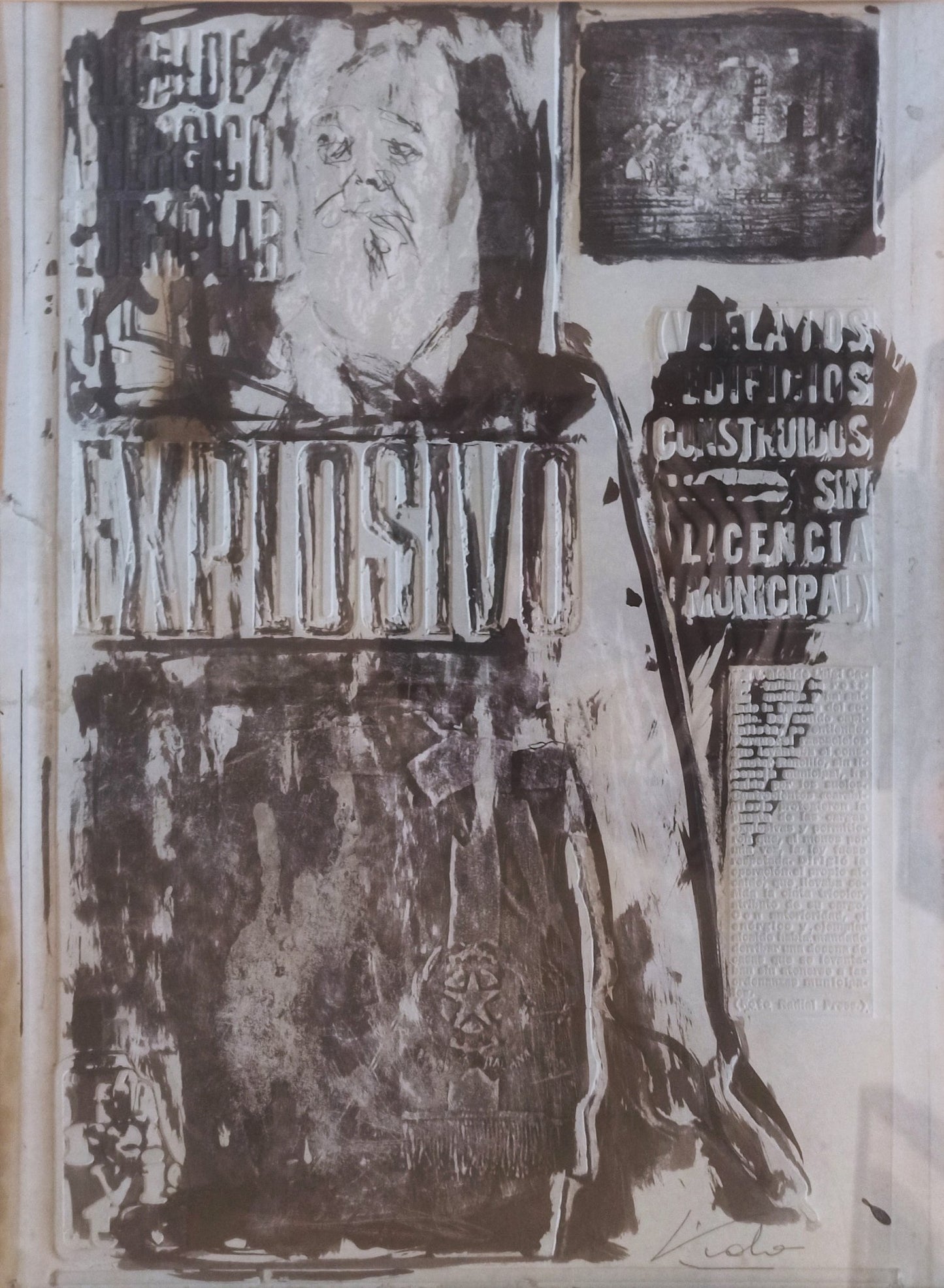 cuadro original de vendor Manuel Viola - Explosión arte contemporáneo en Gaudifond